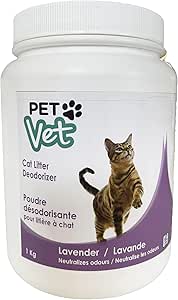 PETVET     Deodorizing Litter Powder - Lavender     1 kg
