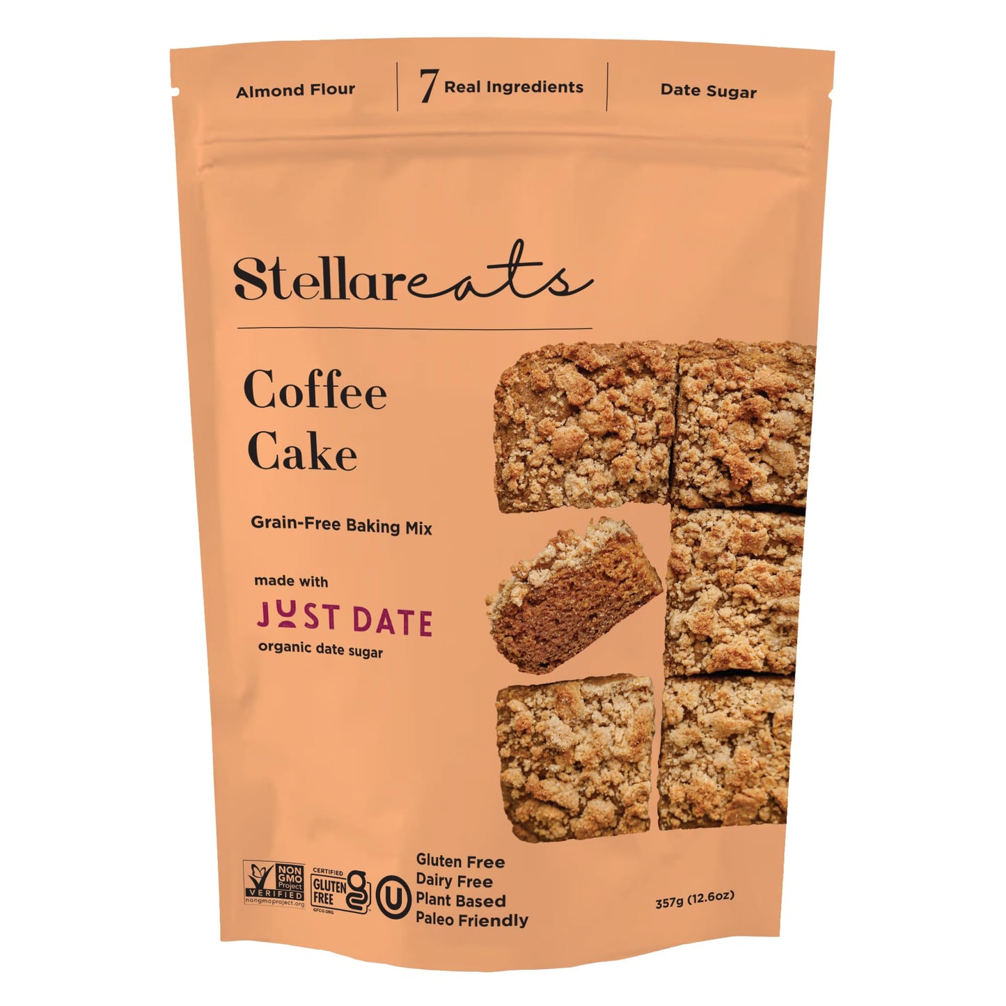 Stellar Eats    Stellar Eats Baking Mix    Flavour: Coffee Cake 
Container Size: 357 g    Case of 6