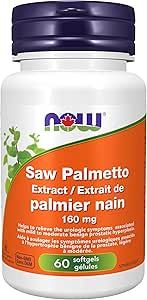 NOW    Saw Palmetto 160mg Std Ext 60gel