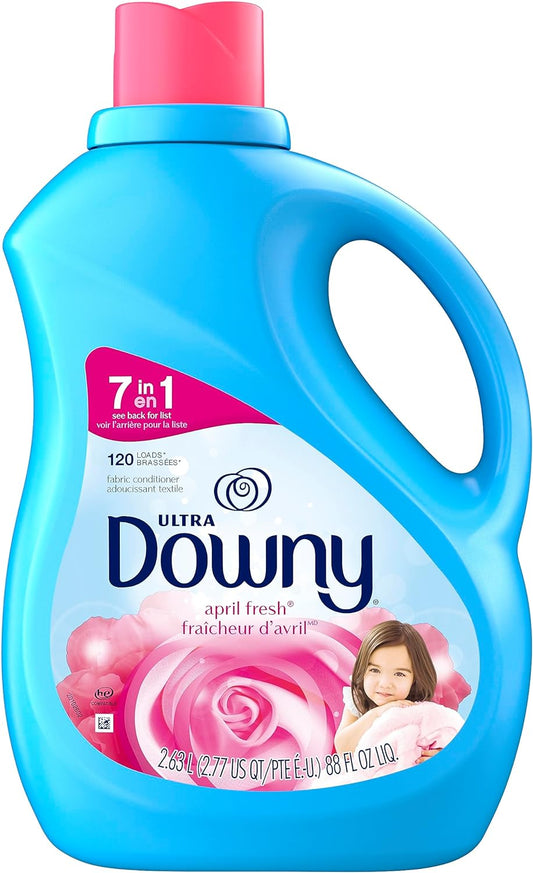 DOWNY LIQ 7IN1 APRIL FRESH 120 LOADS 2.63L pack of 4