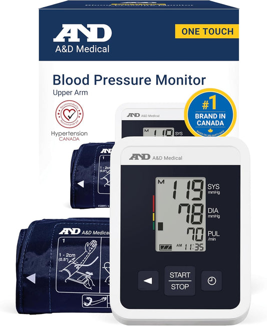 A&D BLOOD PRES MON 1 TOUCH WRC 22-42CM UA-660CN