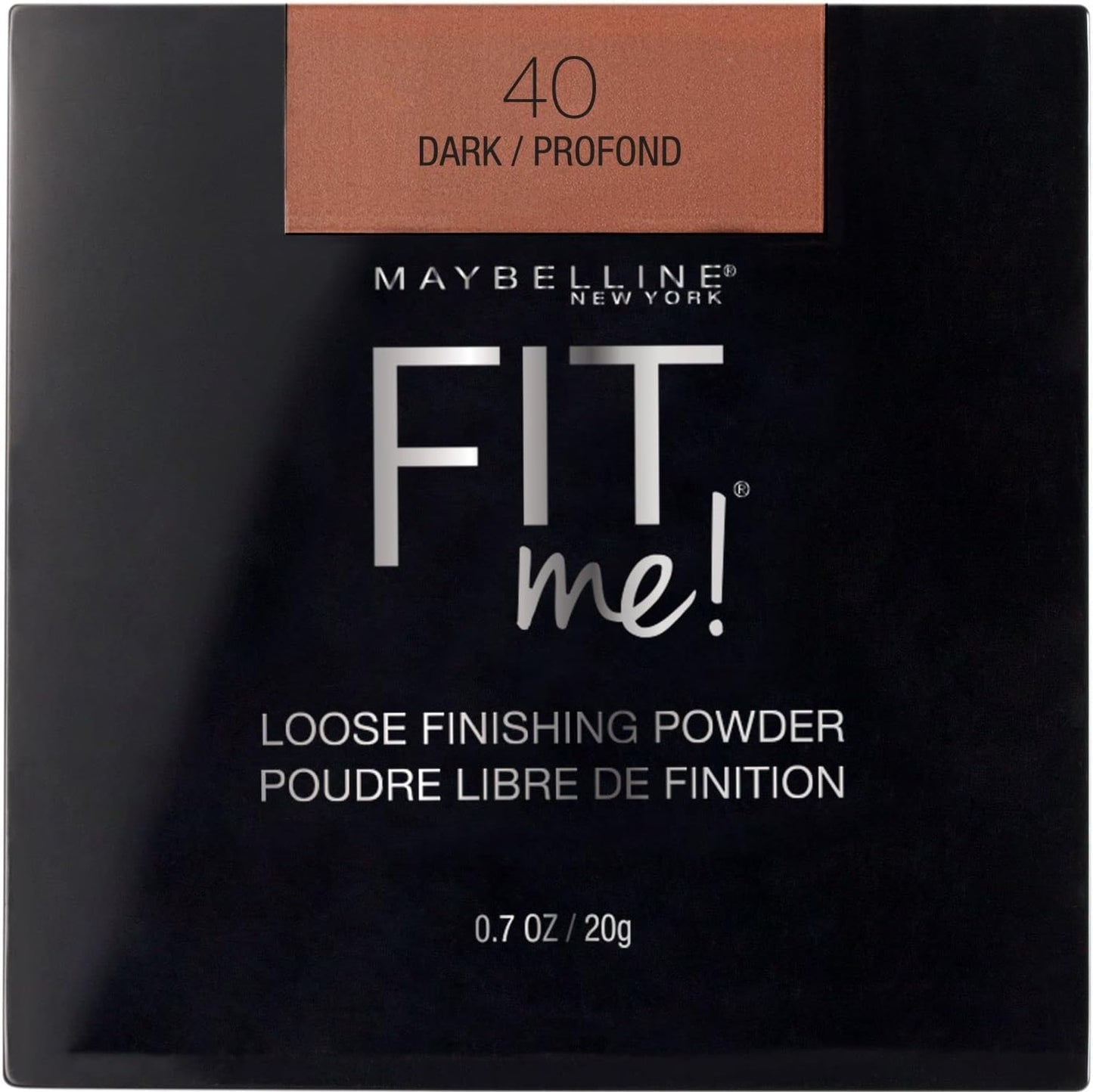 MAYB FIT ME LOOSE POWDER DARK pack of 2