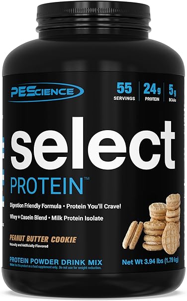 PES   Select Protein, Peanut Butter Cookie, 55 Serve