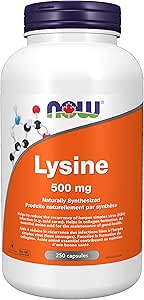 NOW    L-Lysine 500mg 250cap