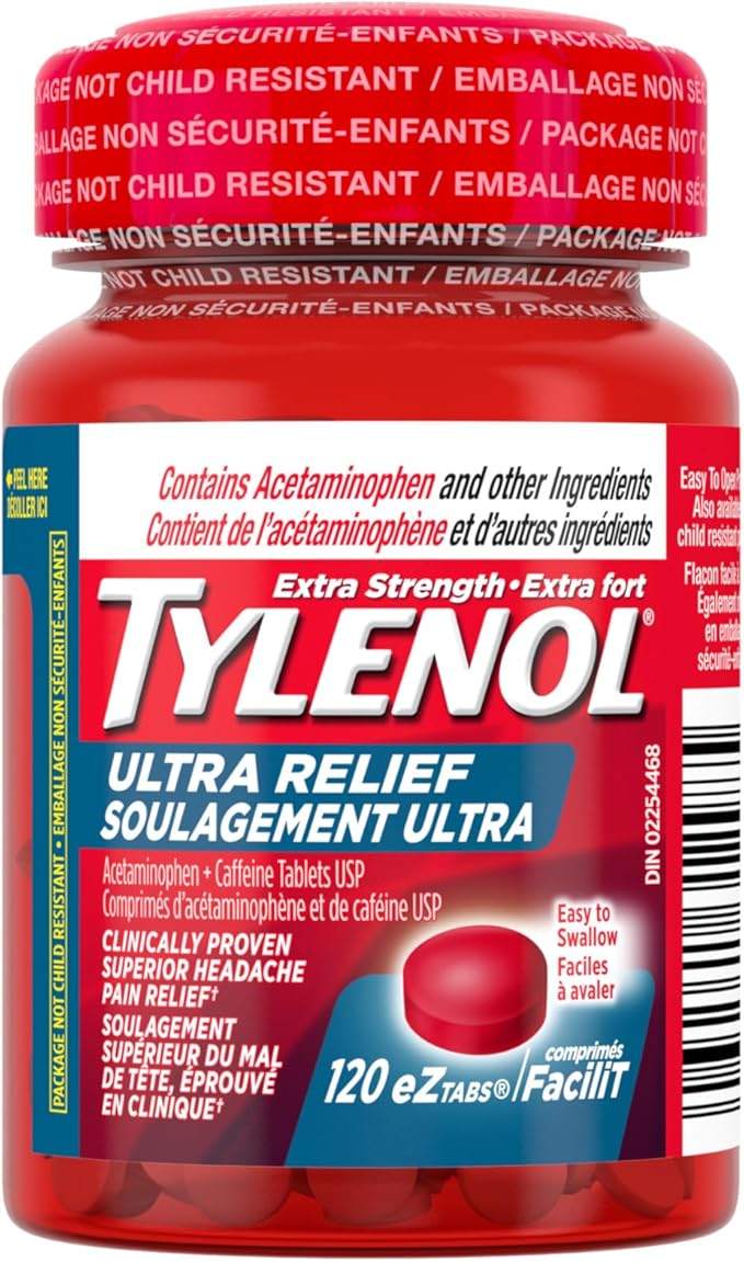 TYLENOL ULTRA RELIEF TOUGH ON HEADACHES TB 120 TABLET