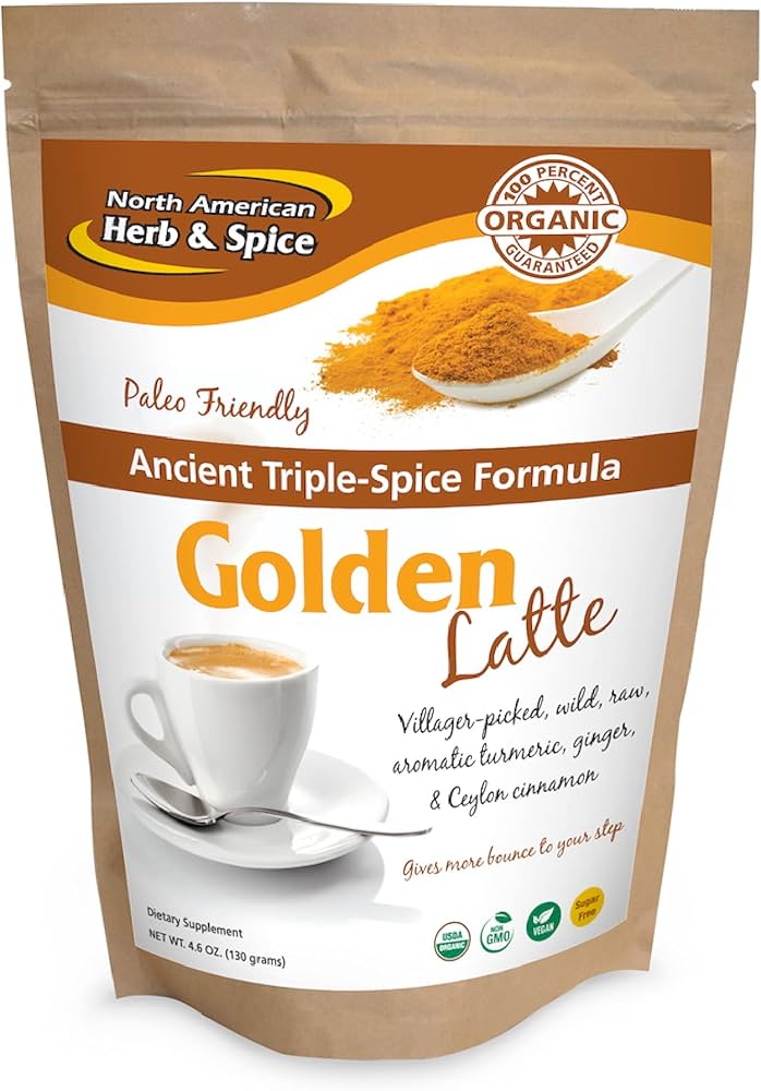 North American Herb & Spice -Triple Spice Golden Latte - 130 g