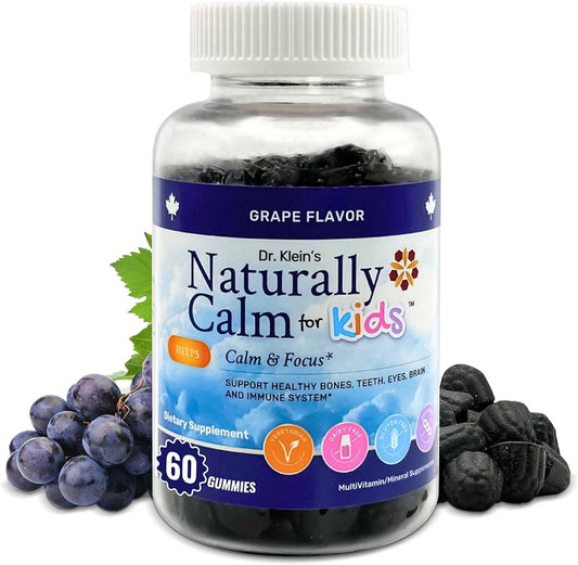 Nanton-Dr. Klein's Naturally Calm for Kids Gummies 60s - Stress/Anxiety support