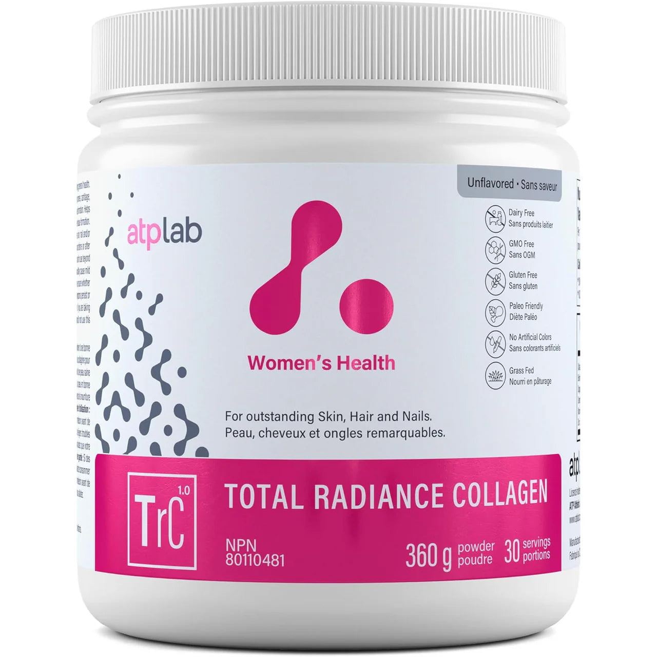 ATP   Total Radiance Collagen - Unflavored   360g
