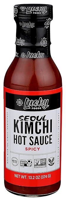 Lucky Food   Hot Sauce   Spicy Kimchi Hot Sauce374G