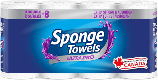 SPONGETOWELS ULTRA PRO CHOOSE A SIZE 98S DOUBLE 4 pack of 6