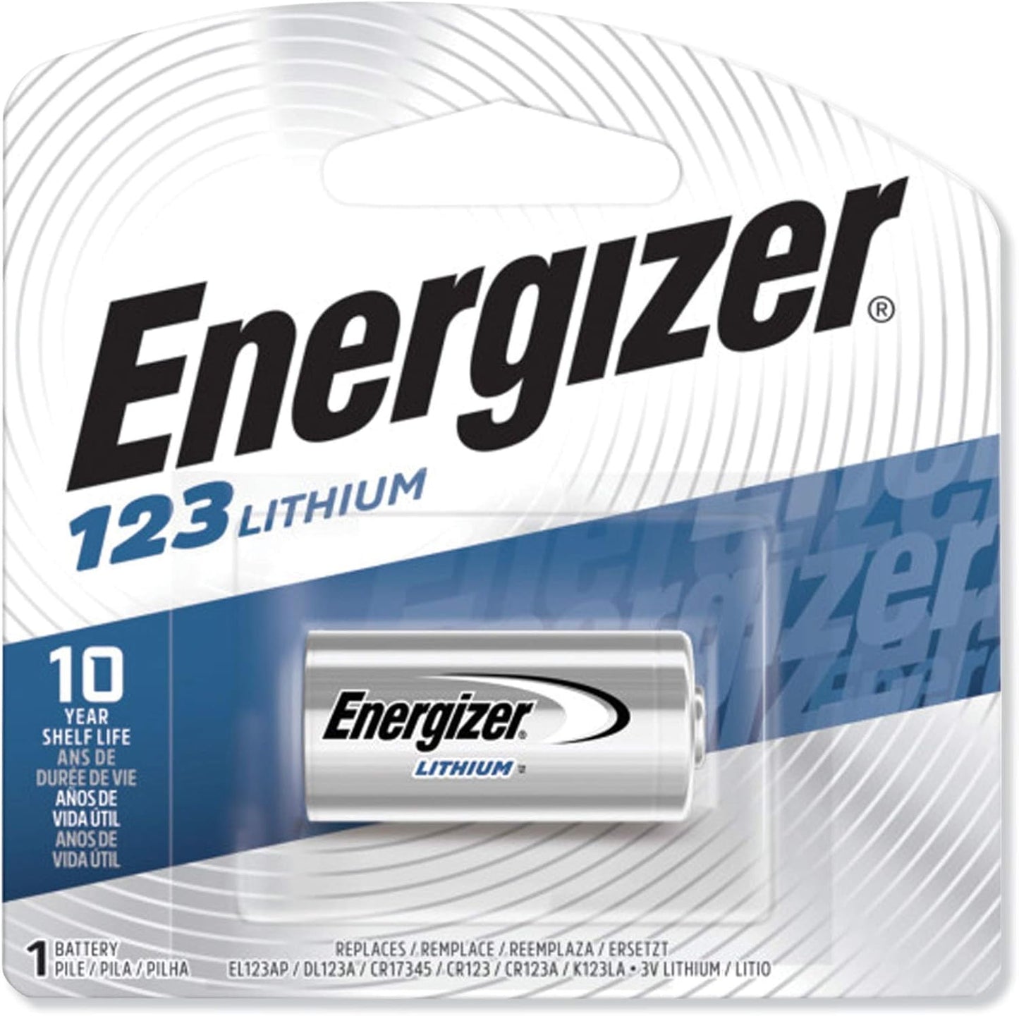 ENERGIZER BATTERY PHOTO EL123APBP