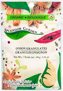 Splendor Garden - Organic Onion Granulates -  40g