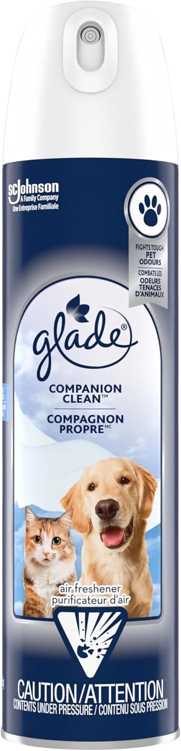 GLADE PET COMPANION CLEAN AIR FRESHENER 226G AEROSOL