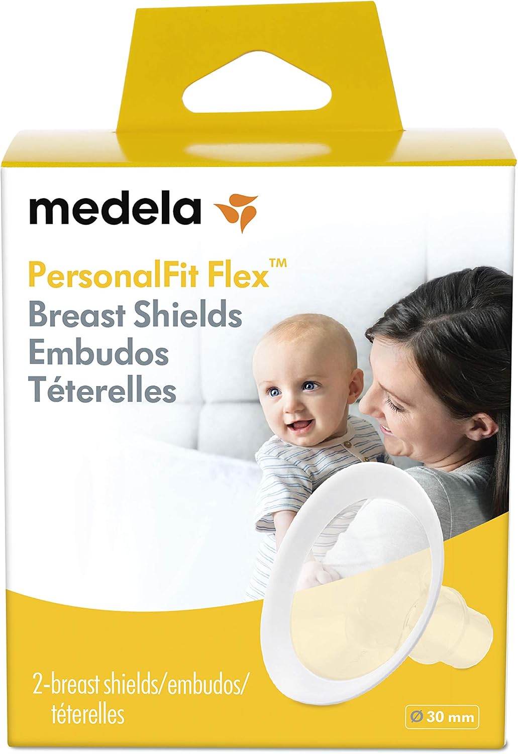 PERSONALFIT FLEX BREAST SHIELDS 30MM 2
