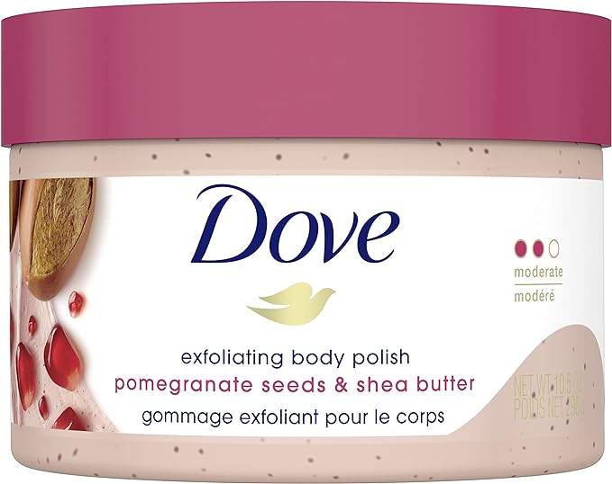 DOVE BODY POLISH EXFOLIANT POMEGRANATE & SHEA 298G