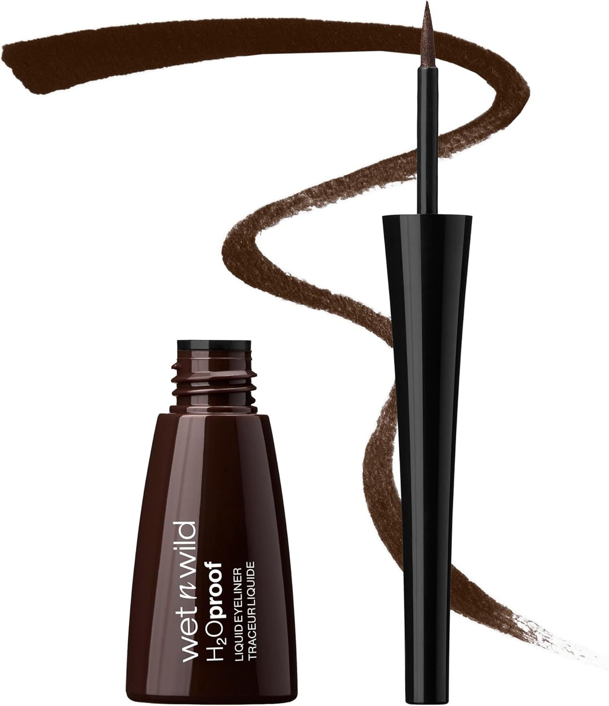 WET N WILD H2OPROOF LIQ LINER DARK BROWN pack of 3
