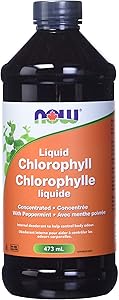 NOW    Chlorophyll Liquid + Mint 473mL