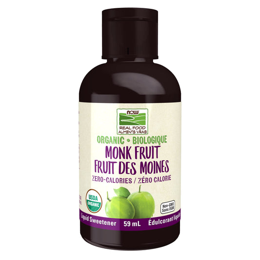 NOW_Organic Monk Fruit Liquid Sweetener 59mL