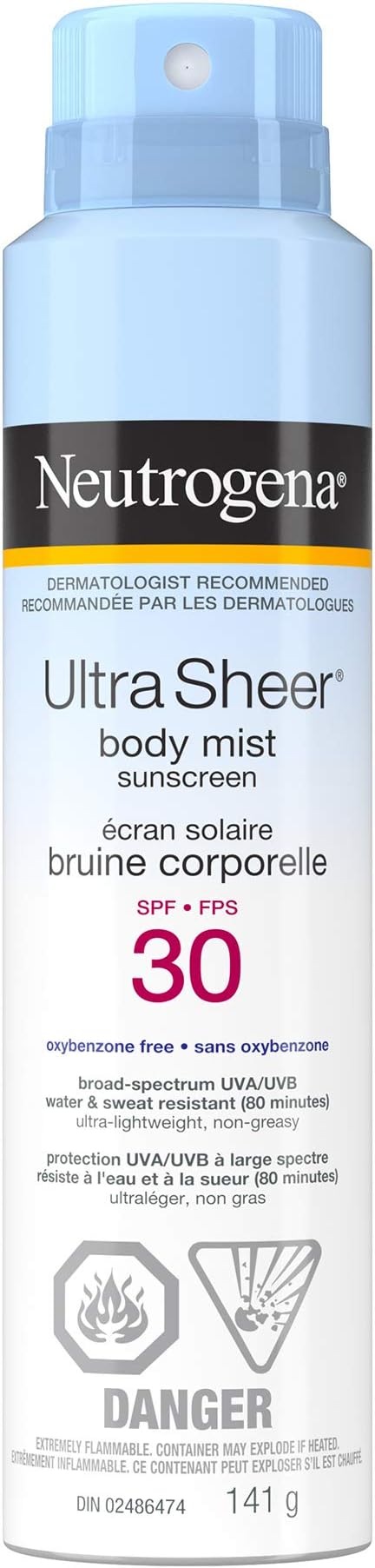 NEUTROGENA ULTRA SHEER SP SPF30 141G