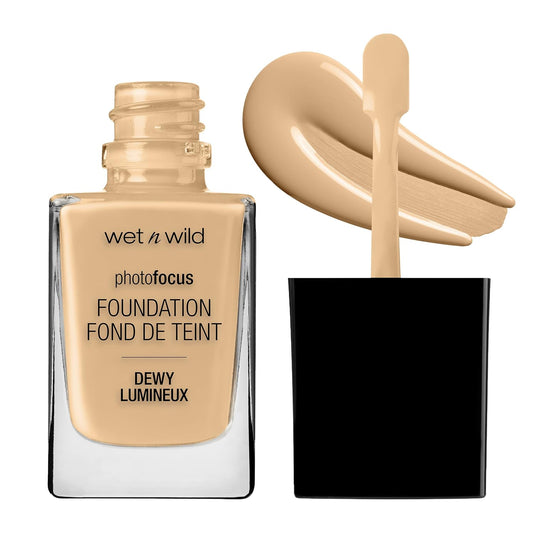 WET N WILD PHOTO FOCUS DEWY FOUNDATION BUFF BISQUE pack of 2