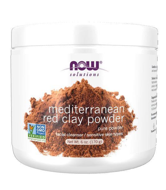 NOW    Mediterranean Red Clay Powder 170g