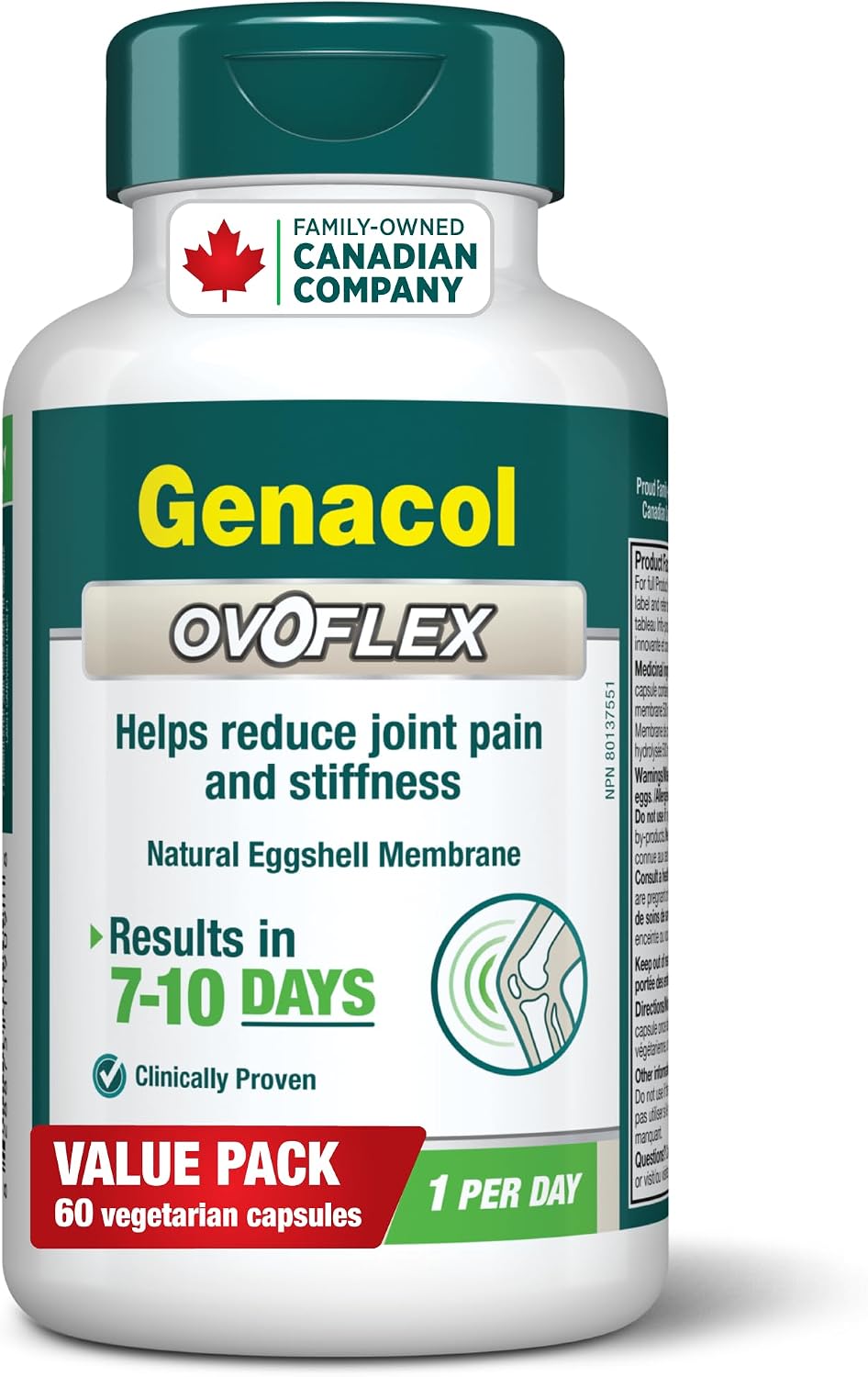 GENACOL OVOFLEX CAPS VEG 60