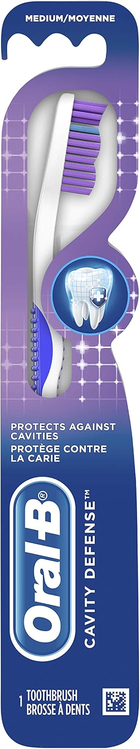 TOOTHBRUSH ORAL B CAVITY DEFENCE MED #40 pack of 6