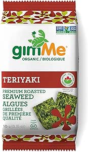 Gimme Health   Organic Roasted Seaweed Snack   Teriyaki 10G