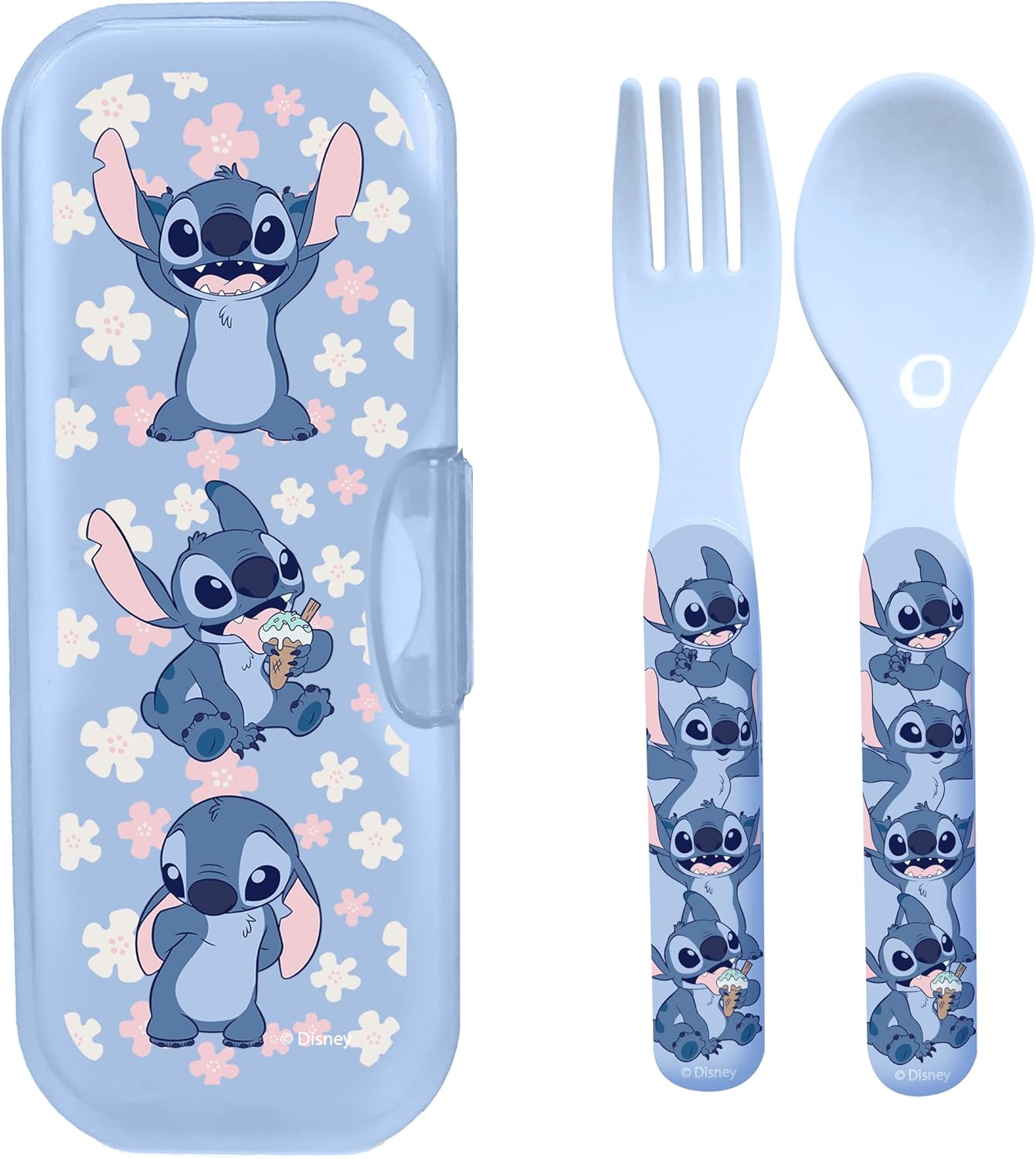 STITCH TRAVEL CUTLERY SET 3 pack of 12