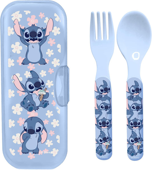 STITCH TRAVEL CUTLERY SET 3 pack of 12