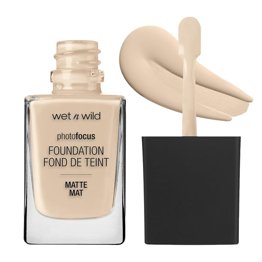 WET N WILD PHOTO FOCUS FOUNDATION SOFT IVORY pack of 2