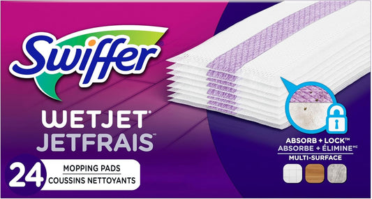 SWIFFER WETJET MOPPING PADS 24 pack of 4