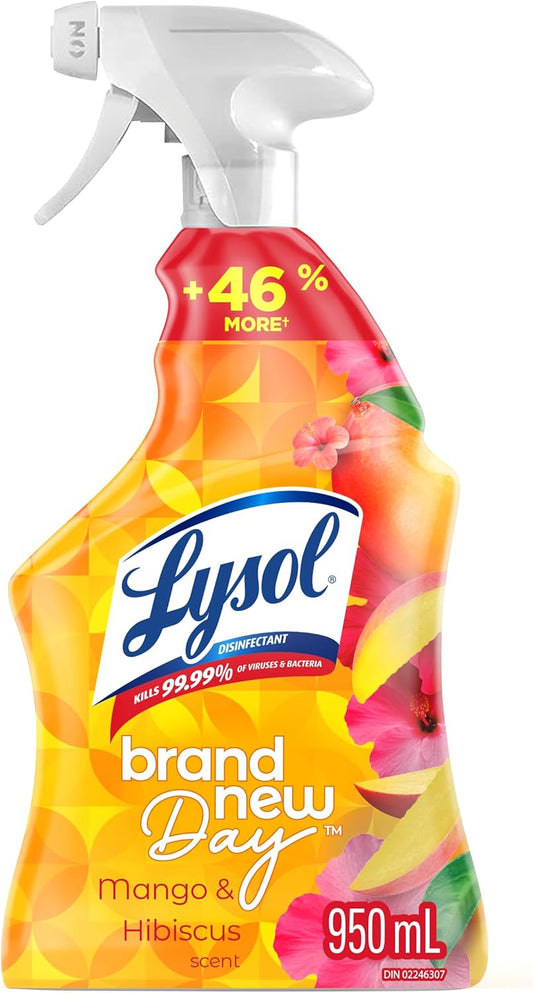 LYSOL ALL PURP CLN BRAND NEW DAY MANGO/HIBIS 950ML pack of 9