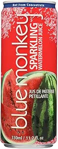 Blue Monkey   Tropical Collection   Sparkling Watermelon Juice 330ML