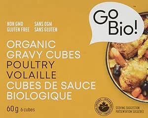 GoBIO! Organics   Organic Poultry Gravy Cubes 15 x 60g