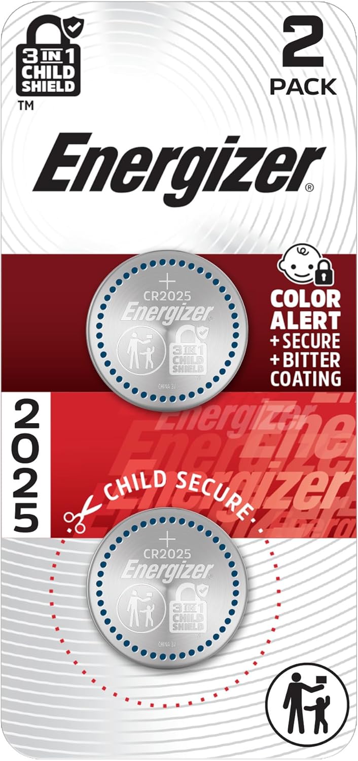 ENERGIZER BATTERY WATCH MINIATURE #2025 2PK