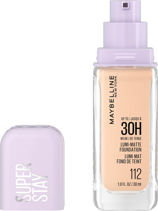 MAYBELLINE SUPERSTAY FOUNDATION LUMI MATTE #112 pack of 2