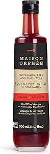 Maison Orphée   Orphee Vinegars   Org Red Wine Vinegar500ML