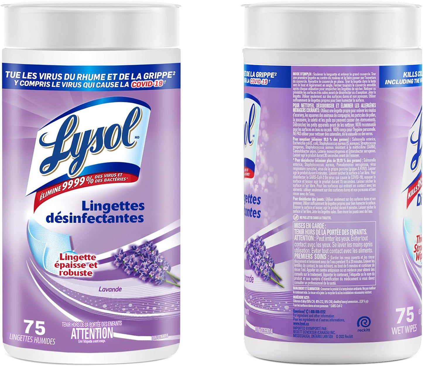 LYSOL DISINFECTING WIPES LAVENDER 75 WIPE