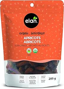 Elan Organics   Sun-Dried Apricots   200 g