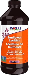 NOW    Sunflower Liquid Lecithin Non-GMO 473mL