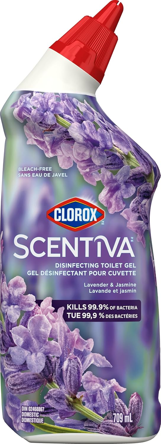 CLOROX SCENTIVA DISIN GEL TOILET LAVA JASMIN 709ML pack of 6