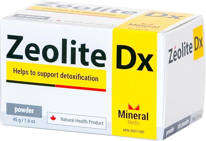 MINERAL MEDIX   ZeoDetox, Diatomite, Powder, 45g/1.6oz