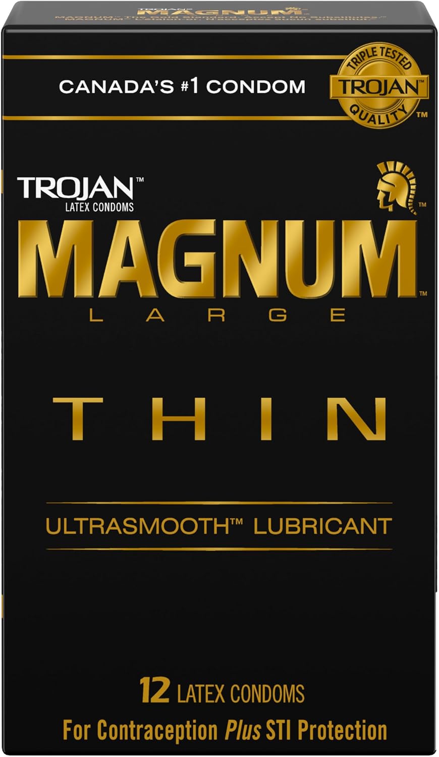 TROJAN MAGNUM THIN CONDOM 12