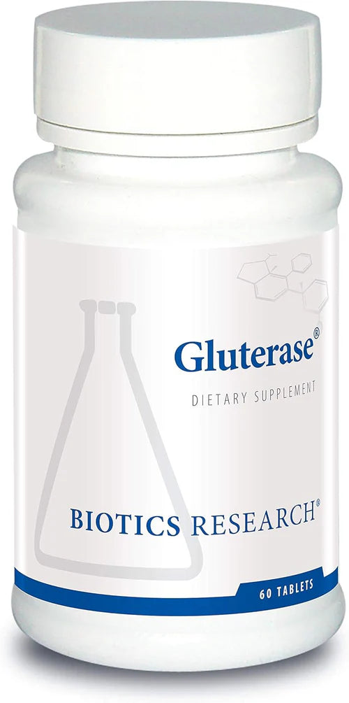 BIOTICS - Gluterase (Gluten Intolerance) - 60 Tabs