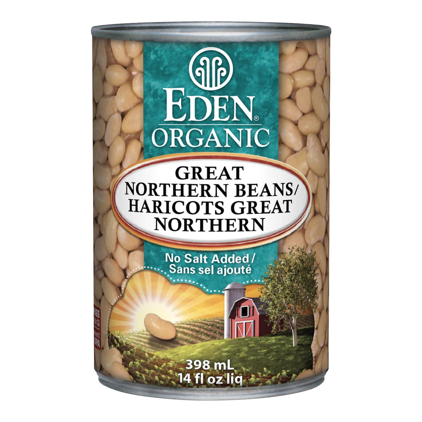 Eden Foods   Organic Beans & Legumes   Great Northern Beans398ML