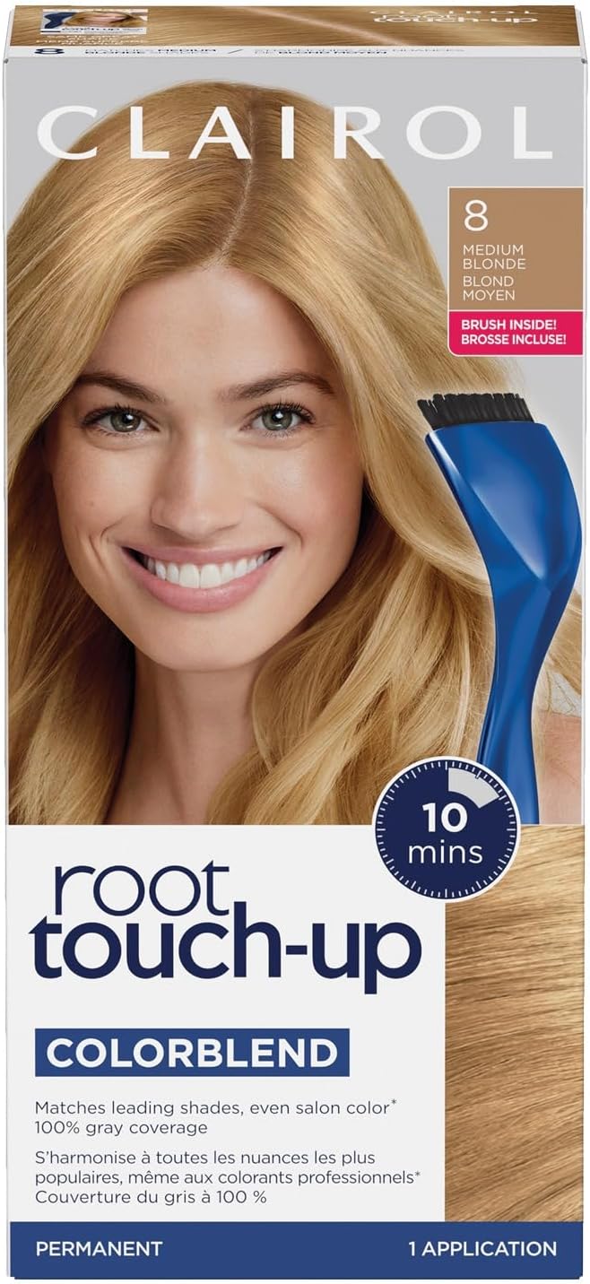 CLAIROL ROOT TOUCH UP #8 MD BLONDE pack of 2