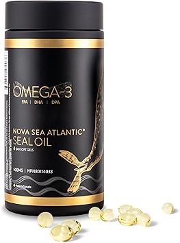 NOVA SEA ATLANTIC®  Seal Oil  Softgels 240 capsules (NPN# 80114033)