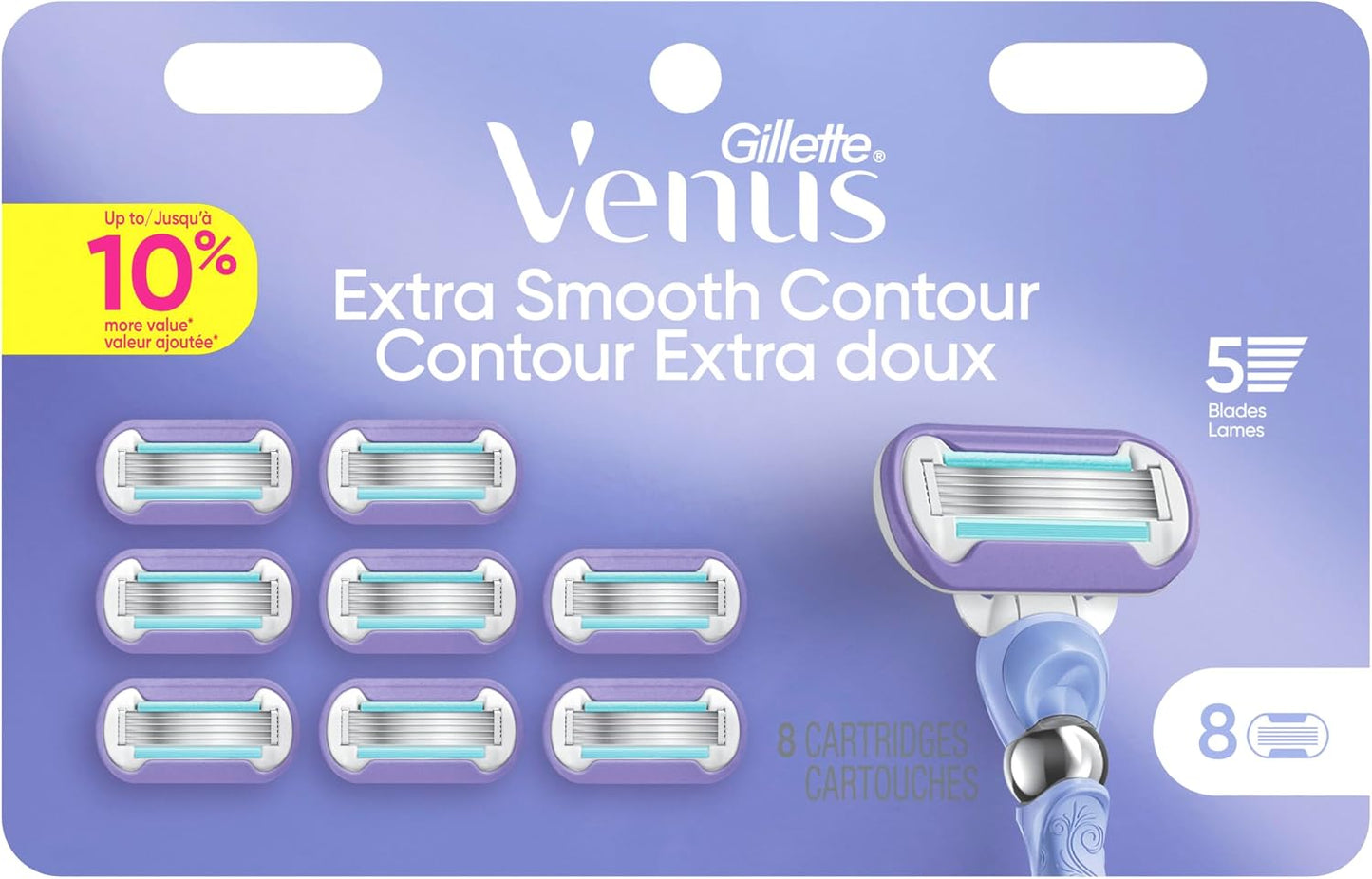 VENUS DELUXE SMOOTH SWIRL CARTRIDGES 8