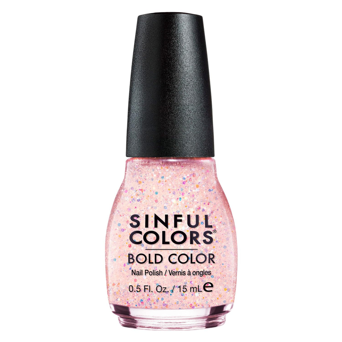 SINFUL COLORS N/POL PNKY GLITTER #830 pack of 3